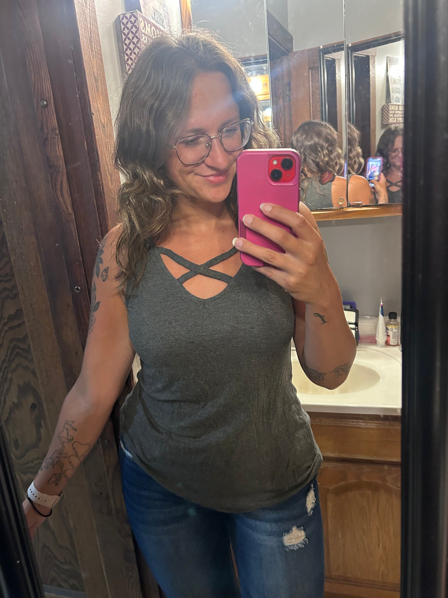 Size Large Pulse Tank Top