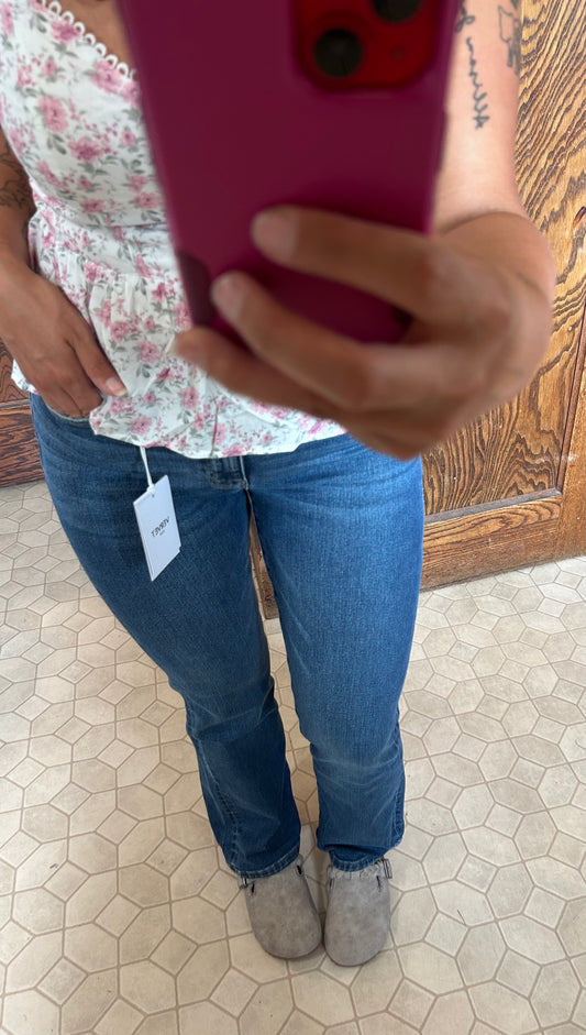 Vervet Mid Rise Seamless Jeans
