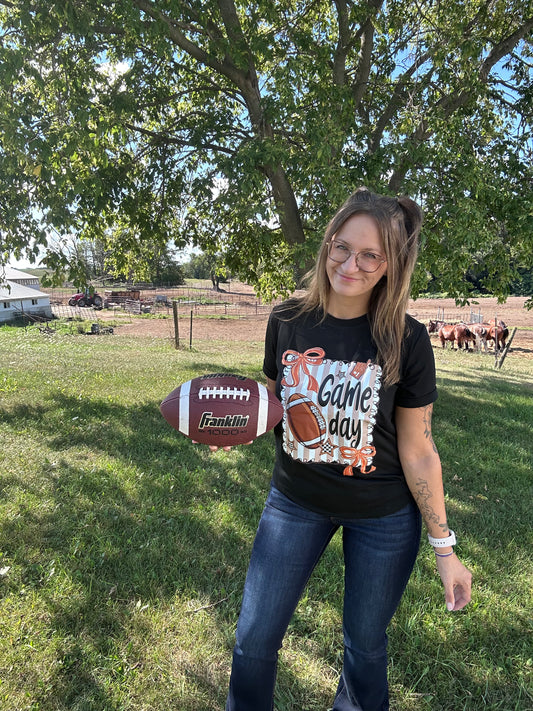 Casual Game Day Football T