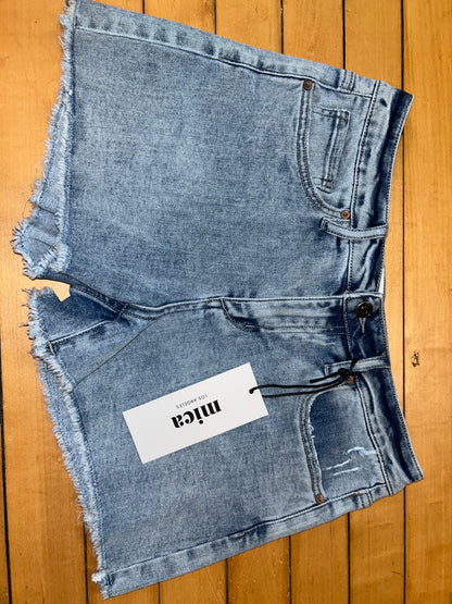Mica Mid Rise Shorts - Bali Hai