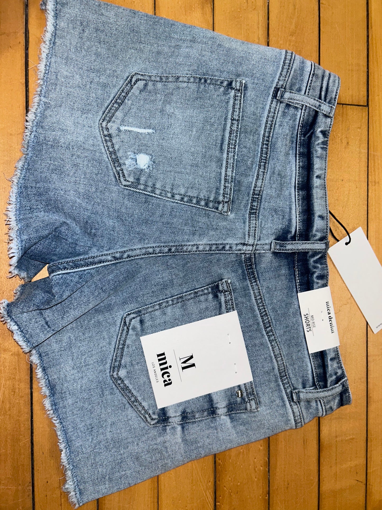 Mica Mid Rise Shorts - Bali Hai