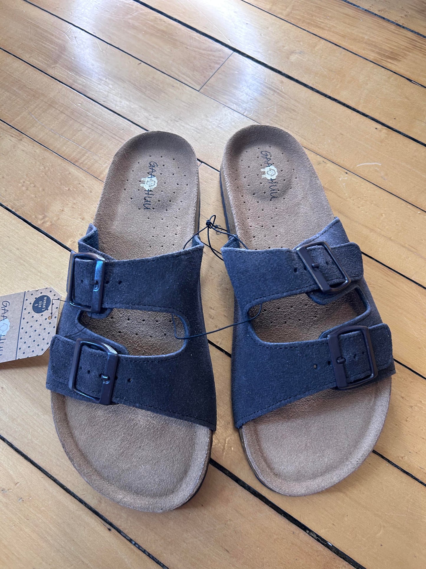 Classic 2 Strap Sandal - Brown