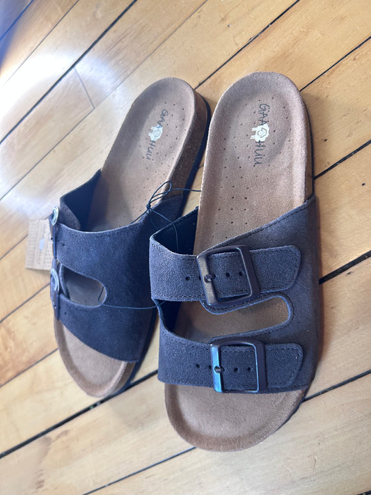 Classic 2 Strap Sandal - Brown