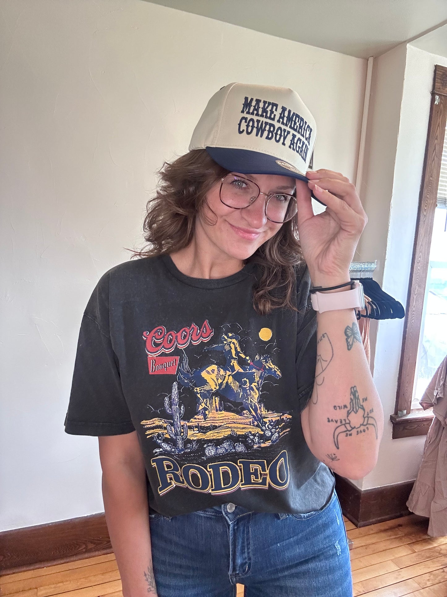 Vintage Rodeo Cropped T