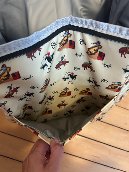 Vintage Cowboy Backpack Cooler
